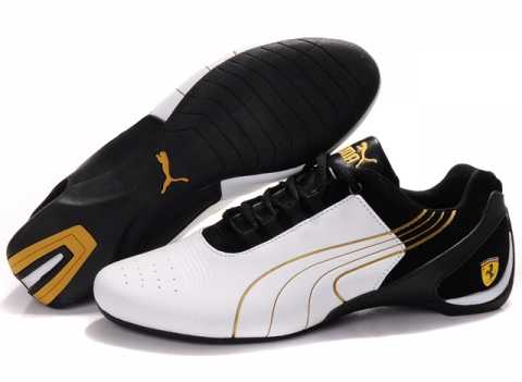 basket puma ferrari blanche homme